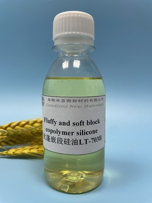 Schwaches kationisches Emulsions-Terpolymer-Block-Silikon-Weichmachungsmittel, treffen die Weichheit von verschiedenen Geweben