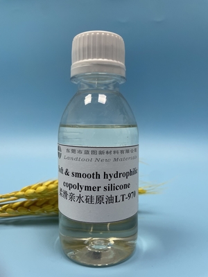 80% aktiver Inhalts-hydrophiles Silikon-Weichmachungsmittel-niedriges Gelb färben für helle Farben