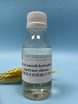 Pralles weiches und glattes Copolymer-Silikon-Öl-schwaches kationisches Handfeel hydrophiles