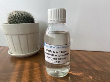 Hydrophiles Block-Silikon-Weichmachungsmittel mit ausgezeichnetem flaumigem u. weichem Effekt, der Fertigung von aufbereiteten Fasern und anderen Geweben